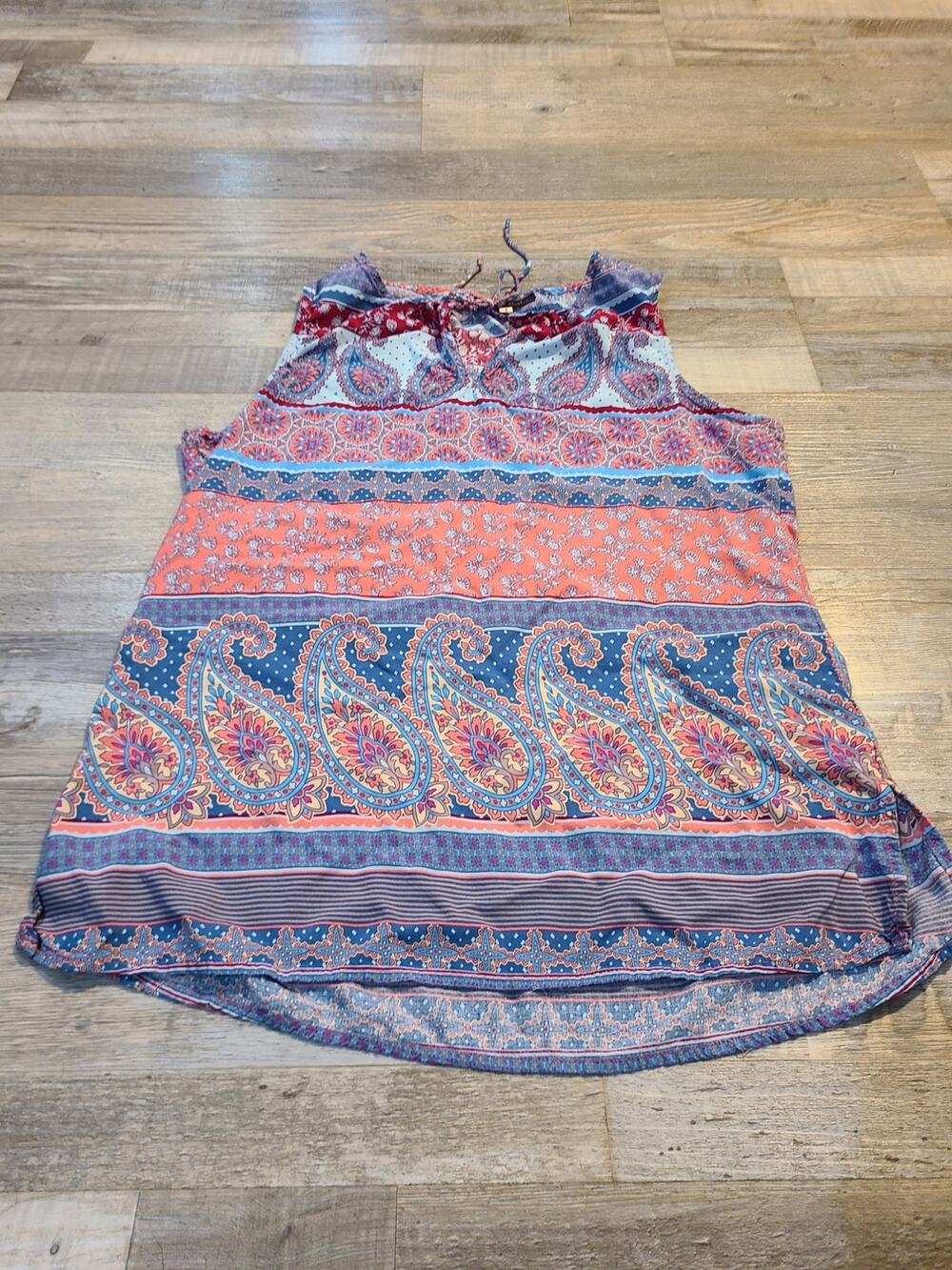 Crosby size 1 women's plus size boho tank